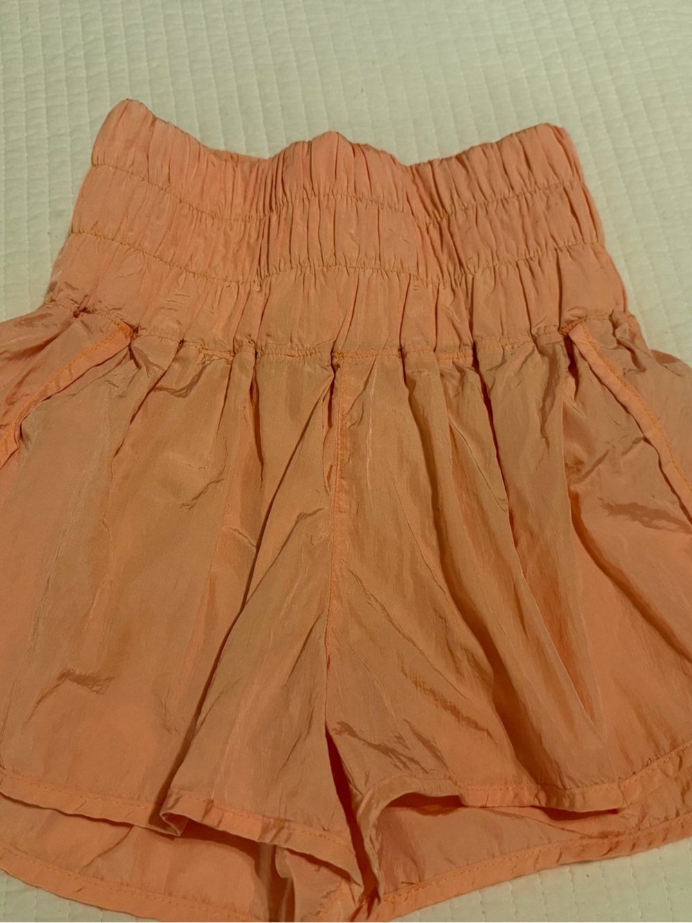 FP Movement by Free People Coral Peach Athletic Shorts